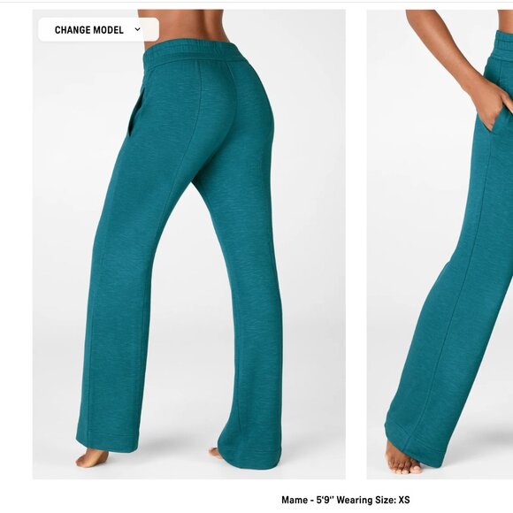 *Fabletics Fjord Blue Flare Jogger - Picture 3 of 11